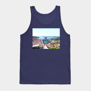 Hvar island from up high Tank Top